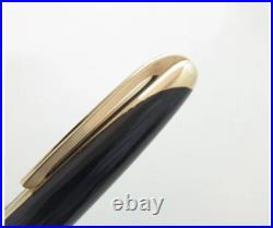 PILOT Super 500 Black Fountain Pen 14K Fine (F) Nib 1960s Vintage Super Rare PILOT Super 500 Black Fountain Pen 14K Fine (F) Nib 1960s Vintage Super Rare
