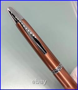 PILOT Vanishing Point COPPER 18K Medium Nib 2014 Limited Edition Rare Boxed USED