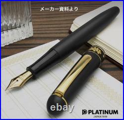 PLATINUM #3776 Higo Zogan Sakura Fountain Pen M Nib Authentic Rare Limited