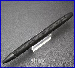 PORSCHE DESIGN P'3110 Tec Flex Matte Black Stainles Ballpoint Pen wz/Box Rare