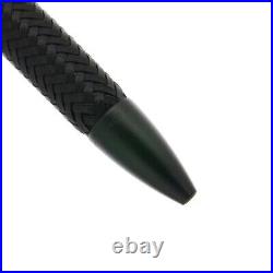 PORSCHE DESIGN P'3110 Tec Flex Matte Black Stainles Ballpoint Pen wz/Box Rare