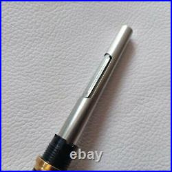 Parker 45 CORONET BLUE-GRAY fountain Pen Nib14k gold Rare to find Excellent