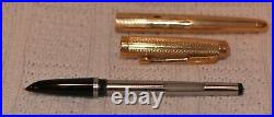Parker 51 18K Gold Fountain Pen, new, rare with Damage