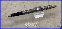 Parker 75 Fountain Pen with RARE DOUBLE BROAD OBLIQUE, 92 nib! 2nd. Q. 1991
