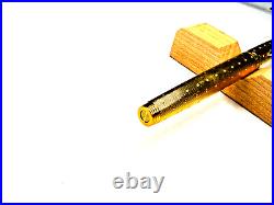 Parker 75 Perle Fountain Pen With Rare'87' Fine Right Oblique 18k Nib
