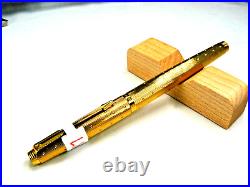 Parker 75 Perle Fountain Pen With Rare'87' Fine Right Oblique 18k Nib