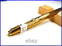 Parker 75 Perle Fountain Pen With Rare'87' Fine Right Oblique 18k Nib
