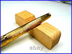 Parker 75 Perle Fountain Pen With Rare'87' Fine Right Oblique 18k Nib