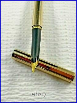 Parker 95 Fountain Pen -Rare 12K Gold Filled -Gold Plated M Nib