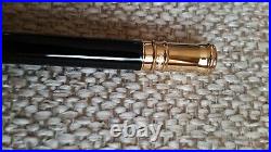 Parker Duofold Ballpoint Pen, RARE, Black withGold Trim, New in Box, 97832