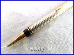 Parker Duofold Ballpoint Pen Sterling Silver New In Box Very Rare Pen