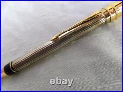 Parker Duofold Ballpoint Pen Sterling Silver New In Box Very Rare Pen