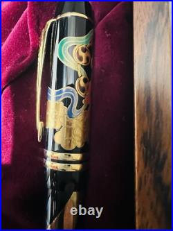 Parker Duofold Maki-e Limited Edition Raijin Thunder God NEW RARE Fountain Pen Parker Duofold Maki-e Limited Edition Raijin Thunder God NEW RARE Fountain Pen