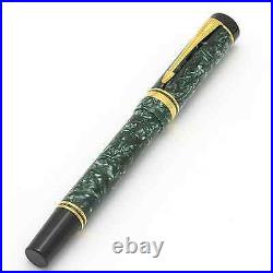Parker Duofold Marble Green Rollerball Pen New In Box Very Rare Pen