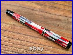 Parker Duofold Mosaic Red Rollerball Pen New In Box Very Rare