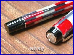 Parker Duofold Mosaic Red Rollerball Pen New In Box Very Rare