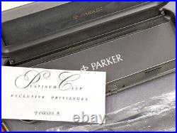 Parker Duofold New Pen With Box Case And Pocket Case Rare Orange