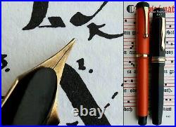Parker Duofold Senior RHR Fountain Pen 1922. 14C F Flex Nib. Serviced. V. Rare