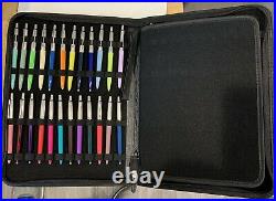 Parker Jotter Ballpoint Pens 24 Colors. Worldwide. Black Pen Case. Modern. Rare