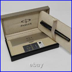 Parker Premier Monochrome Black Edition Fountain Pen 18k B nib S0924770 NEW RARE