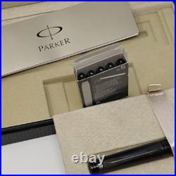 Parker Premier Monochrome Black Edition Fountain Pen 18k B nib S0924770 NEW RARE