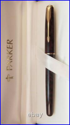 Parker Sonnet Autumn Red & Gold Rollerball Pen New In Box Rare Pen