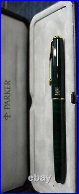 Parker Sonnet Rollerball Pen Forest Green New In Box Rare Pen Made In France
