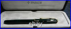Parker Sonnet Rollerball Pen Forest Green New In Box Rare Pen Made In France