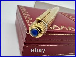 Pasha De Cartier 1989 Vintage 18k Gold Nib Fountain Pen New 100% Genuine Rare
