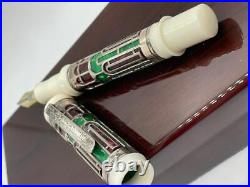 Paul Rossi No. 3 Sterling Overlay Very Rare Fountain Pen