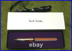 Paul Smith Roller Ballpoint Pen Cap type Multi Stripe Color wz/Box Super Rare