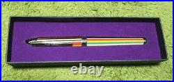 Paul Smith Roller Ballpoint Pen Cap type Multi Stripe Color wz/Box Super Rare