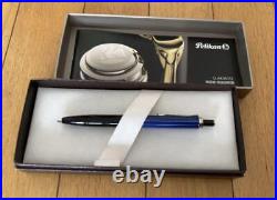 Pelican ballpoint pen Pelikan Souverene blue striped silver trim new rare