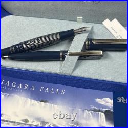 Pelikan 2007 Niagara Falls Limited Edition Set M640 Fountain Pen & Pen New Rare Pelikan 2007 Niagara Falls Limited Edition Set M640 Fountain Pen & Pen New Rare