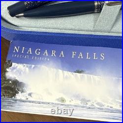 Pelikan 2007 Niagara Falls Limited Edition Set M640 Fountain Pen & Pen New Rare Pelikan 2007 Niagara Falls Limited Edition Set M640 Fountain Pen & Pen New Rare
