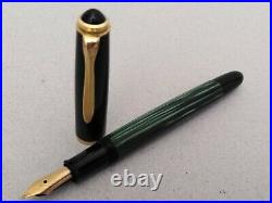 Pelikan 400NN Fountain Pen 14k EF Flex Nib Rare Vintage Excellent Near Mint