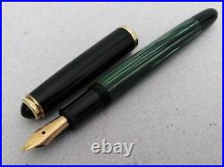 Pelikan 400NN Fountain Pen 14k EF Flex Nib Rare Vintage Excellent Near Mint