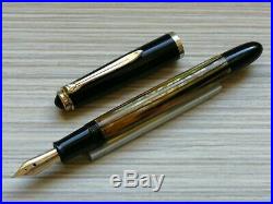 Pelikan 400 NN Brown Accountants Fountain Pen 14 k gold DEF nib Very Rare 1950