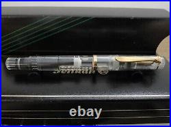 Pelikan M481 Clear Demonstrator Fountain Pen Pre-M200 model Rare (M Steel Nib)