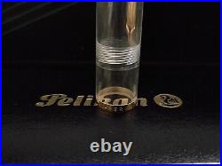 Pelikan M481 Clear Demonstrator Fountain Pen Pre-M200 model Rare (M Steel Nib)