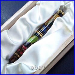 Pelikan Maki-e Wagasa fountain pen, M width, very rare/beautiful new JAPAN