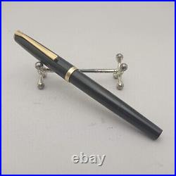 Pelikan PK 30 Black Piston Fountain Pen 14k EF Nib Very Rare Collictible Vintage