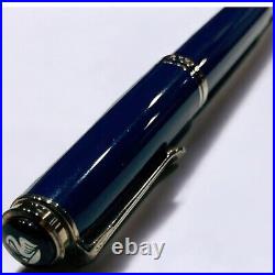 Pelikan Souveran M600 Dark Blue 14C Fountain Pen B Nib Rare