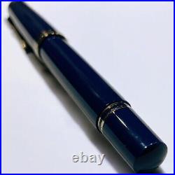 Pelikan Souveran M600 Dark Blue 14C Fountain Pen B Nib Rare