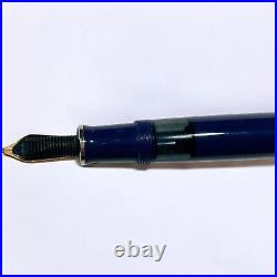 Pelikan Souveran M600 Dark Blue 14C Fountain Pen B Nib Rare