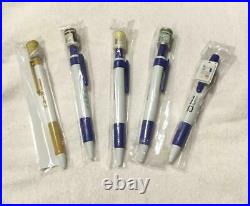 Pharmaceutical company Drama Rare Set of 5 ballpoint pens with figures