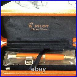 Pilot Capless 18K Fountain Pen Orange M Nib Limited Edition 2007 Rare NEW