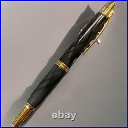 Pilot Capless KASURI 18K Fountain Pen Green EF Nib Rare