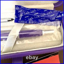 Pilot Capless Vanishing Point 2008 Limited Edition Purple Rare Fountain Pen NEW