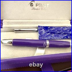 Pilot Capless Vanishing Point 2008 Limited Edition Purple Rare Fountain Pen NEW